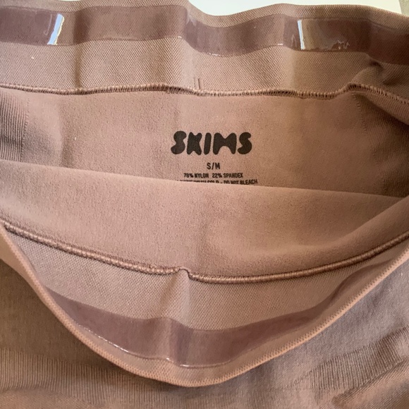 Skims Sculpting Mid Thigh Shorts Umber Size S/M Shapewear SH-MTS-0103 - Picture 6 of 9